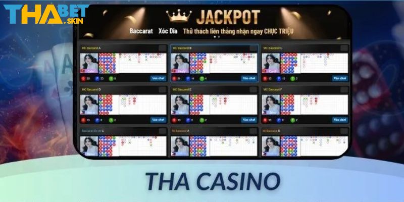 Chọn sảnh Casino để tham gia tại nhà cái Thabet cần nắm